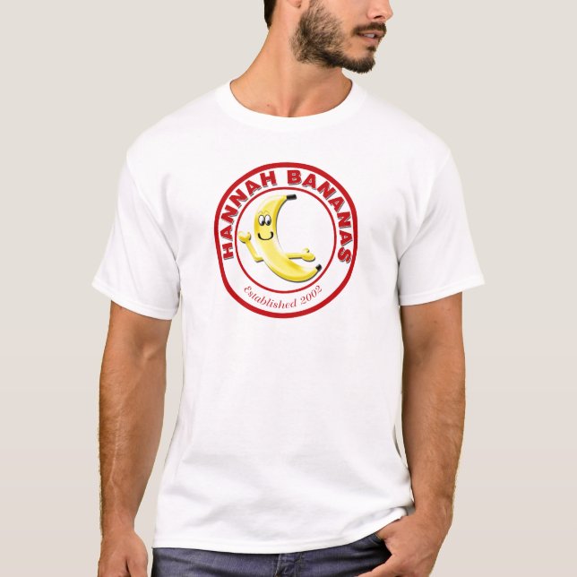 T-shirt Bananas de Hannah (Frente)