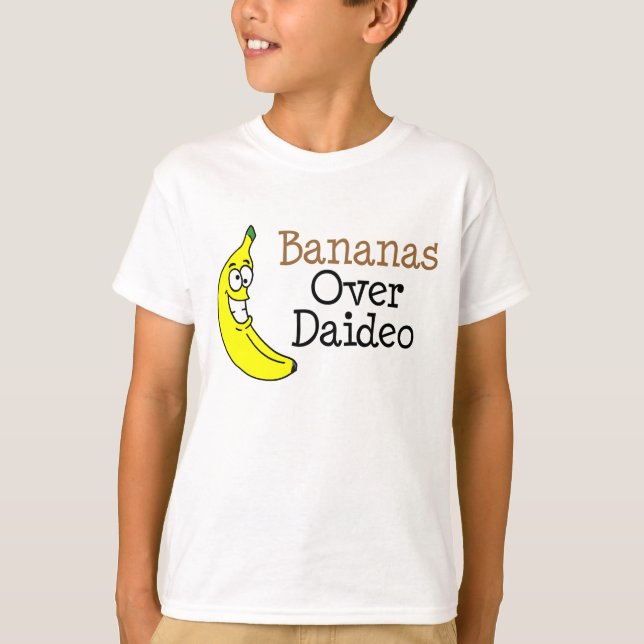 T-shirt Bananas sobre o vídeo (Frente)