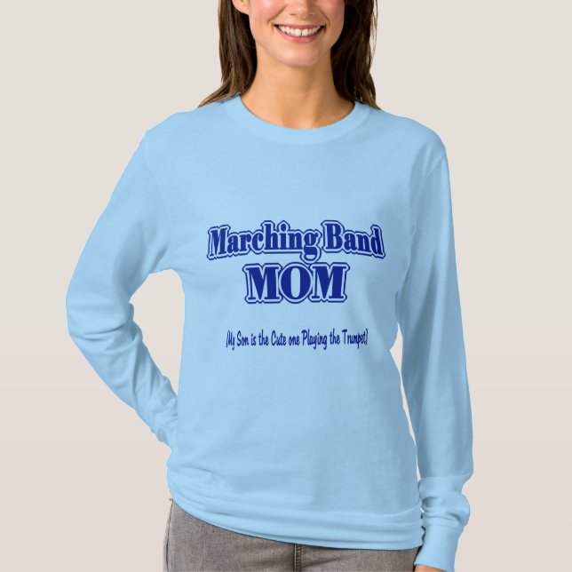 T-shirt Banda de Marcha Mãe/ Trompete (Frente)