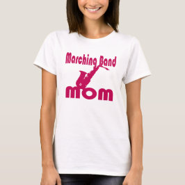 T-shirt Banda Marching Mãe Saxofone