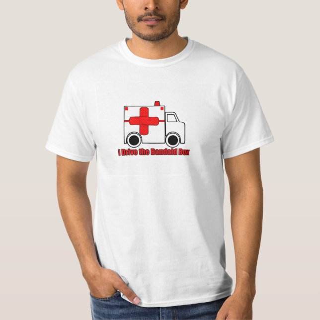 T-shirt Bandaid da caixa (Frente)