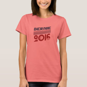 T-shirt Bandeira 2016 do estilo do vintage de Bernie