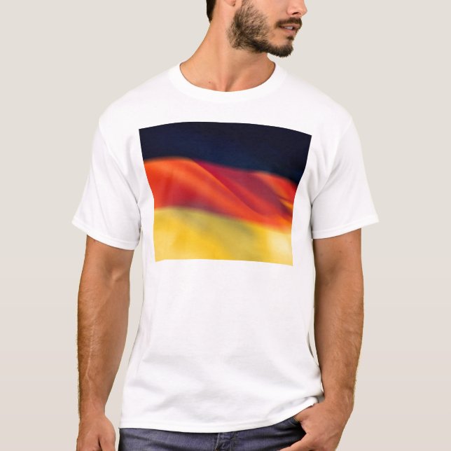 T-shirt Bandeira alemã (Frente)