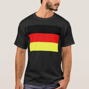 T-shirt Bandeira alemã