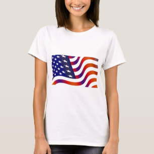 T-shirt Bandeira Americana