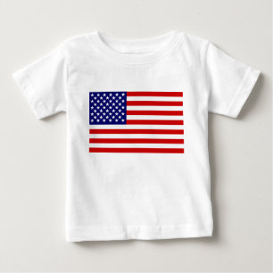 T-shirt Bandeira americana