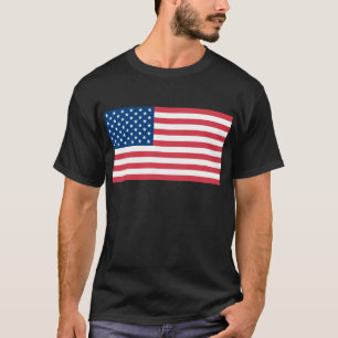 T-shirt Bandeira Americana