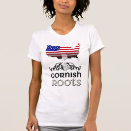 T-shirt Bandeira americana Cornish