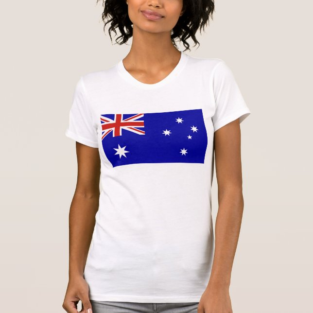 T-shirt Bandeira australiana (Frente)