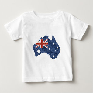 T-shirt bandeira australiana sequencial