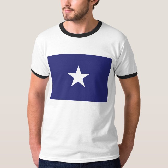 T-shirt Bandeira azul Bonnie (Frente)