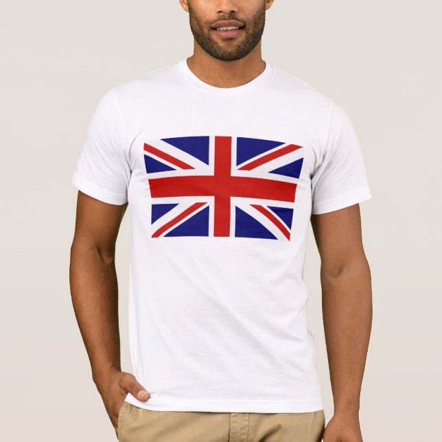 T-shirt bandeira britânica (Frente)