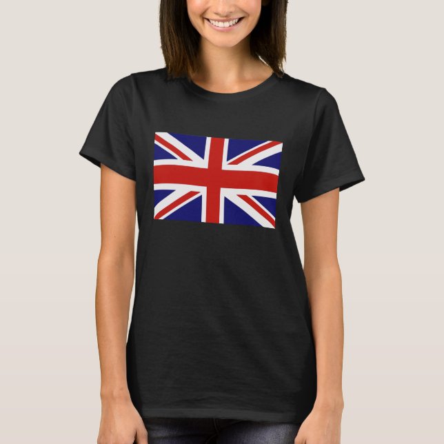 T-shirt bandeira britânica (Frente)