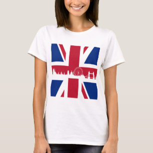 T-shirt Bandeira Britânica