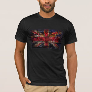 T-shirt Bandeira britânica Destryd & Punkd