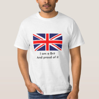 T-shirt Bandeira britânica T