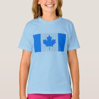 T-shirt Bandeira canadense