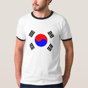T-shirt Bandeira coreana sul