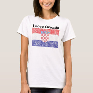 T-shirt Bandeira croata