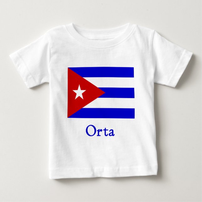 T-shirt Bandeira Cubana Orta (Frente)