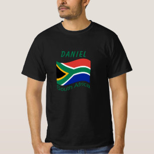 T-Shirt Bandeira da África do Sul