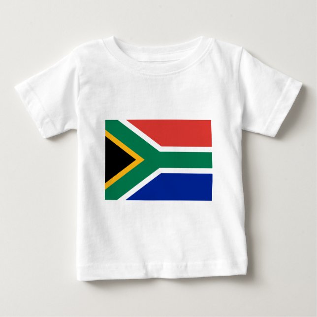 T-shirt Bandeira da África do Sul (Frente)