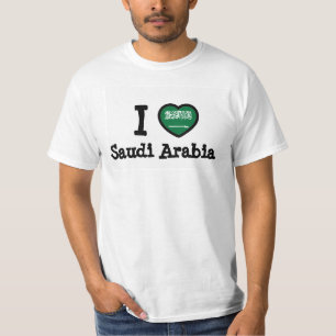 T-shirt Bandeira da Arábia Saudita