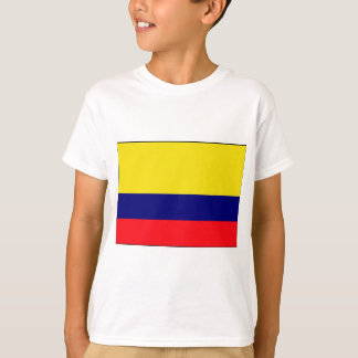 T-shirt bandeira da Colômbia