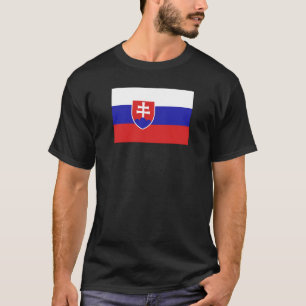 T-shirt Bandeira da Eslováquia