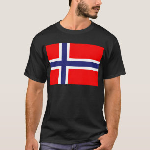 T-shirt Bandeira da Noruega