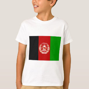 T-shirt Bandeira de Afeganistão