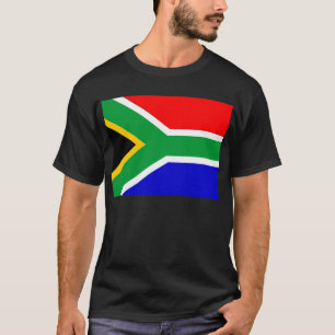 T-shirt Bandeira de África do Sul