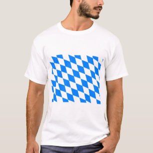 T-shirt Bandeira de Alemanha Baviera