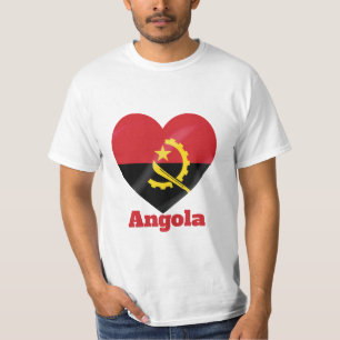 T-Shirt Bandeira de Angola