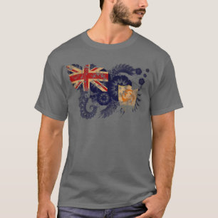 T-shirt Bandeira de Anguilla
