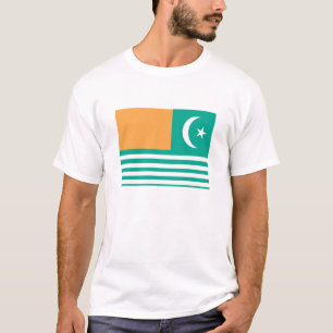 T-shirt Bandeira de Azad Kashmir