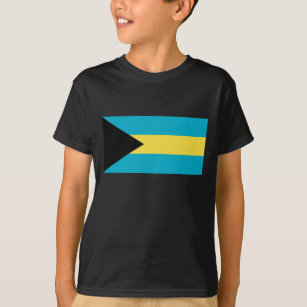 T-shirt Bandeira de Bahamas