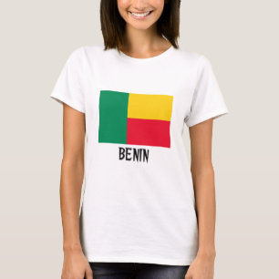 T-shirt Bandeira de Benin