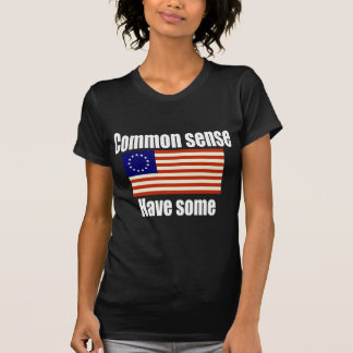 T-shirt Bandeira de Betsy Ross do senso comum