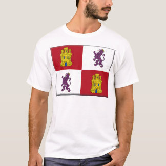 T-shirt Bandeira de Castilla y Leon (espanha)