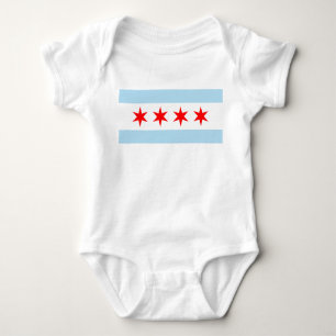 T-shirt Bandeira de Chicago