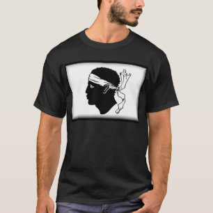 T-shirt Bandeira de Córsega