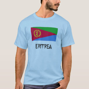 T-shirt Bandeira de Eritrea