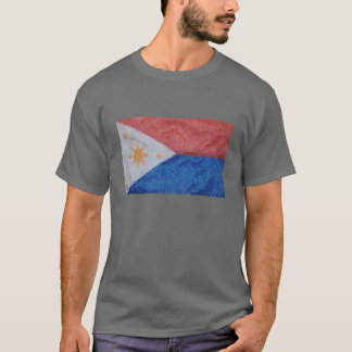 T-shirt Bandeira de Filipinas