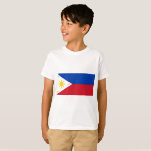 T-shirt Bandeira de Filipinas