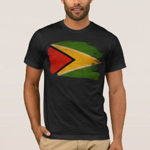 T-shirt Bandeira de Guyana