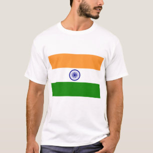 T-shirt Bandeira de India
