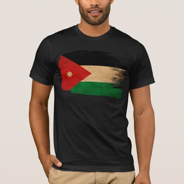 T-shirt Bandeira de Jordão (Frente)