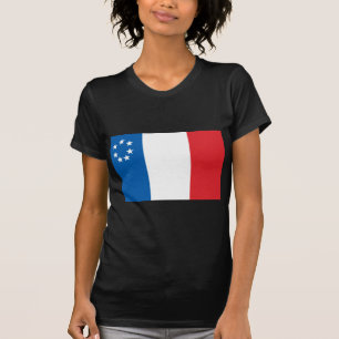 T-shirt Bandeira de Louisiana (1861 não oficiais)