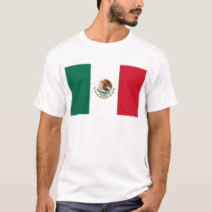T-shirt Bandeira de México - bandeira mexicana - Bandera
